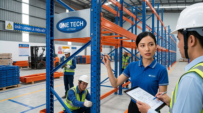 Quy trình khảo sát và lắp đặt kệ pallet tại Huế