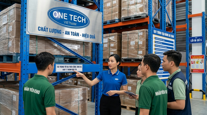 Đào tạo quy trình sử dụng kệ kho thông minh an toàn Đào tạo vận hành kệ kho an toàn sau bàn giao
