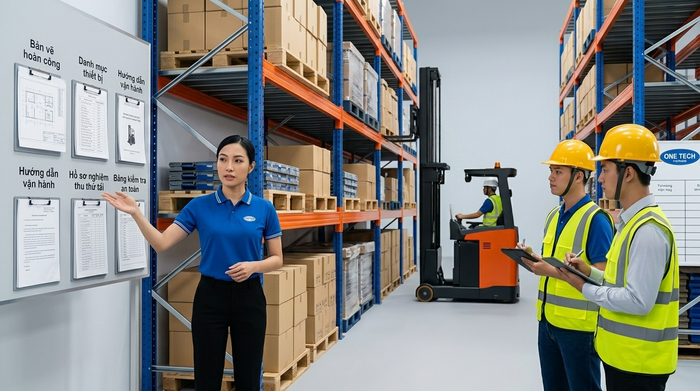 Đào tạo vận hành Stacker-Crane Đào tạo vận hành Stacker-Crane an toàn cho nhân sự kho