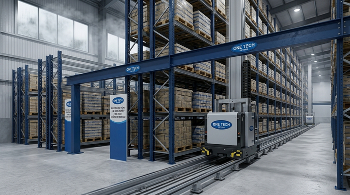 Chống ăn mòn cho kệ kho tự động tại Huế Giải pháp chống ăn mòn cho kệ kho và Stacker-Crane tại Huế