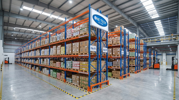 Kệ Double Deep Thừa Thiên Huế cho kho pallet công nghiệp Kệ Double Deep Thừa Thiên Huế tối ưu lưu trữ pallet trong kho công nghiệp