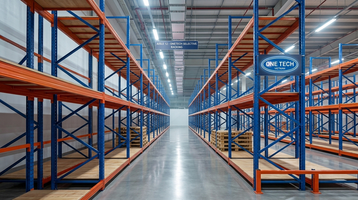 Vật liệu kệ Selective chống rỉ sét và ẩm mốc Kệ Selective thép chống rỉ và ẩm dành cho kho hàng tại Huế