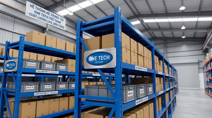 Kệ trung tải chịu lực tốt cho kho hàng vừa Kệ trung tải sử dụng cho kho linh kiện và hàng hóa đóng thùng