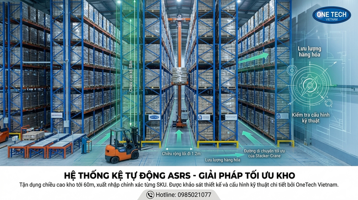 Khảo sát thiết kế Stacker-Crane Thừa Thiên Huế Khảo sát thiết kế Stacker-Crane Thừa Thiên Huế theo mặt bằng kho