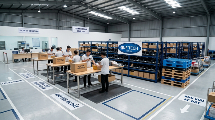 Thiết kế khu tiếp nhận hàng cho kho trung chuyển tại Huế Khu tiếp nhận hàng trong kho trung chuyển Thừa Thiên Huế