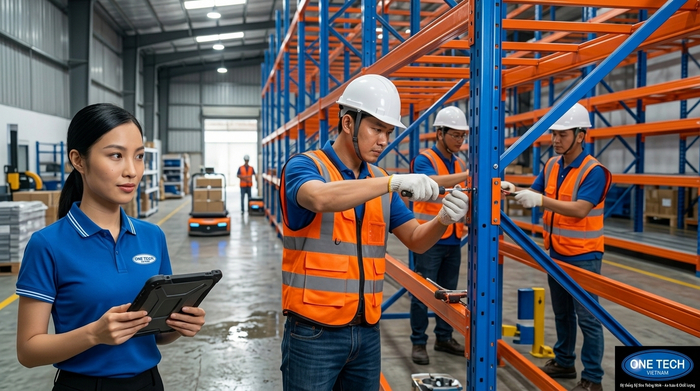 Quy trình lắp đặt kệ kho thông minh Thừa Thiên Huế Lắp đặt kệ kho thông minh tại Thừa Thiên Huế