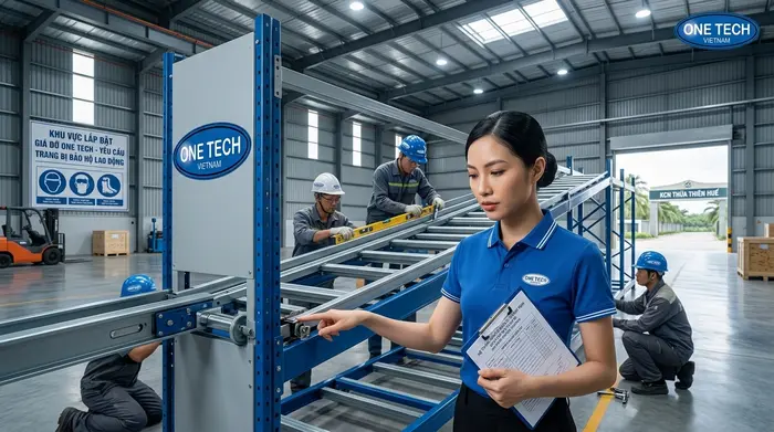 Lắp đặt Kệ Push Back Thừa Thiên Huế Lắp đặt Kệ Push Back Thừa Thiên Huế tại kho công nghiệp