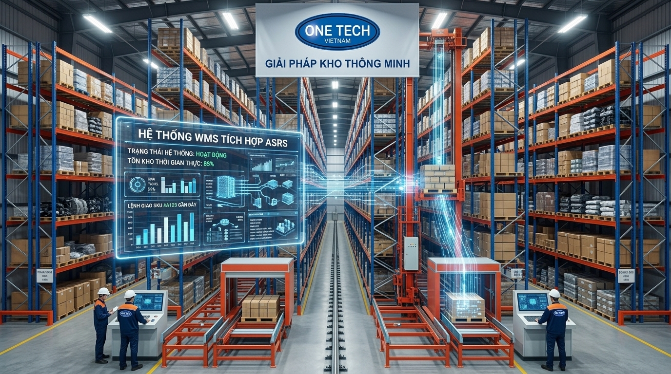 Tích hợp WMS với kệ kho ASRS Thừa Thiên Huế Tích hợp WMS với kệ kho ASRS Thừa Thiên Huế