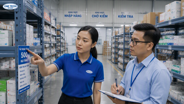 Hướng dẫn vận hành an toàn sau khi lắp đặt kệ kho dược phẩm Bàn giao và đào tạo sử dụng kệ kho y tế