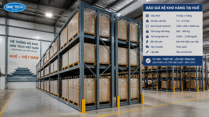 Cách xem báo giá kệ kho logistics Huế Báo giá kệ kho logistics tại Thừa Thiên Huế