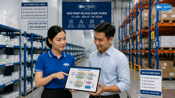 Giải pháp kệ kho dược phẩm do Kệ kho hàng Thừa Thiên Huế tư vấn Kệ kho hàng Thừa Thiên Huế triển khai giải pháp kho dược
