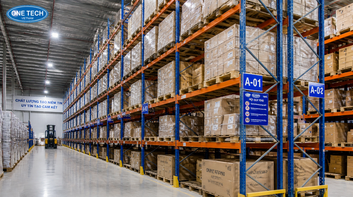 Kệ kho logistics Thừa Thiên Huế tối ưu lưu trữ Kệ kho logistics Thừa Thiên Huế trong kho hàng công nghiệp