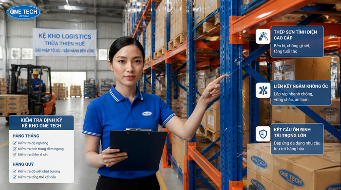 Liên hệ tư vấn kệ kho logistics Thừa Thiên Huế Tư vấn kệ kho logistics Thừa Thiên Huế bởi OneTech
