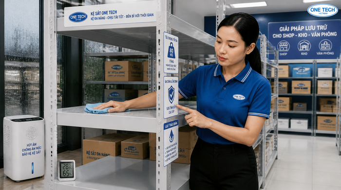 Tư vấn lắp đặt kệ tải trọng nhẹ Thừa Thiên Huế cho shop kho và văn phòng