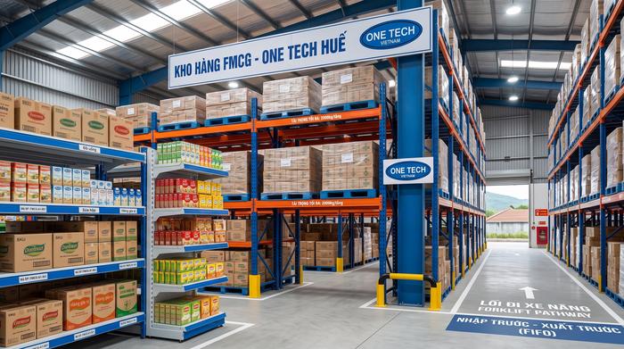 Các loại kệ kho FMCG phù hợp với kho tại Huế Các loại kệ kho FMCG phù hợp với kho tại Huế